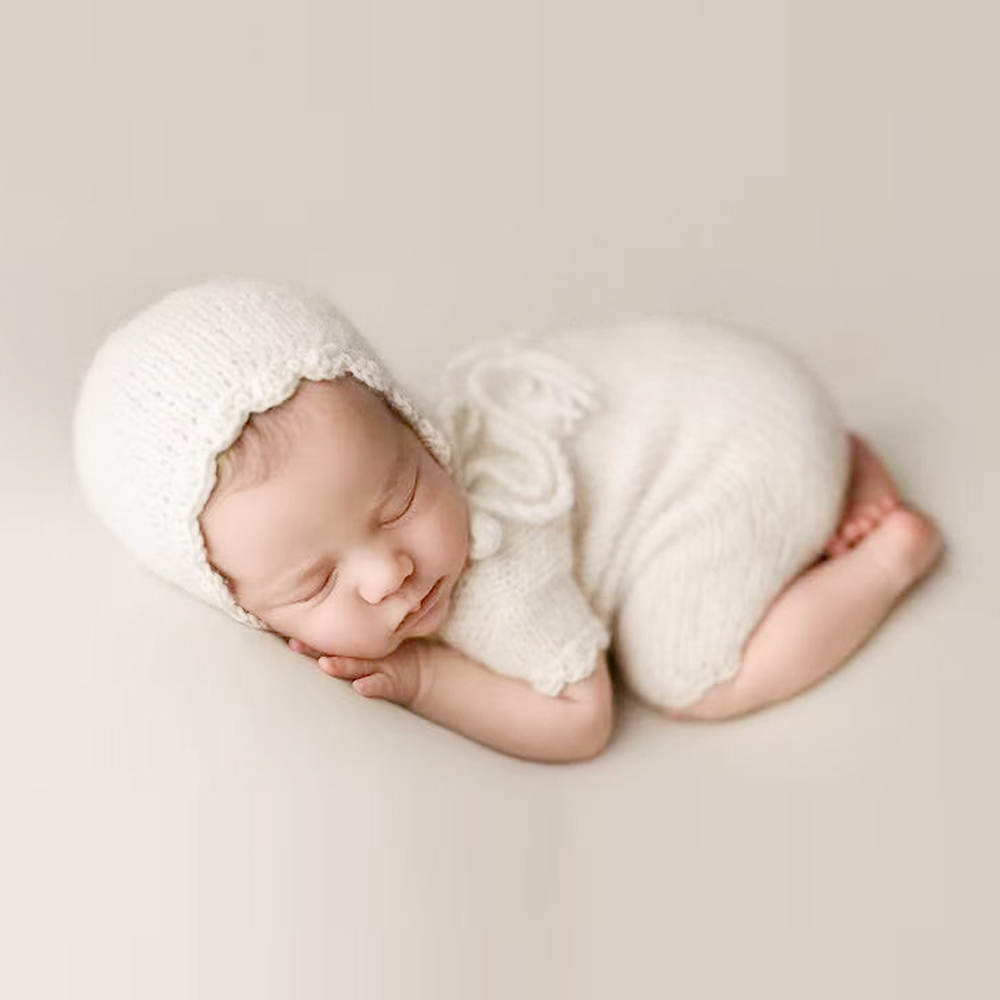 Baby Clothing Onesies - Newborn Photography Props Baby Jumpsuit Hat