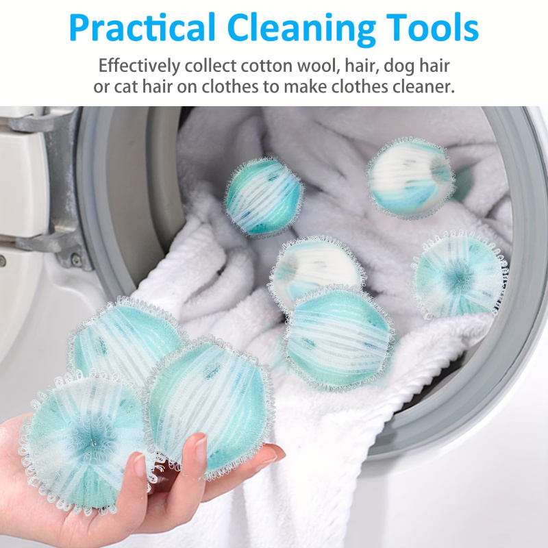 Baby Clothing Clearance - 5-Pack Reusable Pet Hair Removal Balls