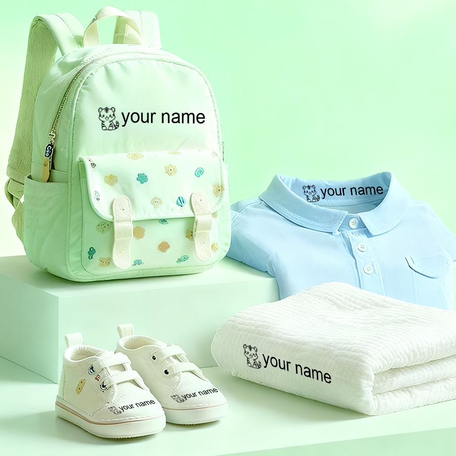 Personalized Kids Name Stamp-W - огляд і ціна Baby Clothing Name