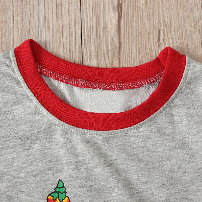 Gray Santa Claus Print Kids Pa - огляд і ціна Baby Clothing For Boys