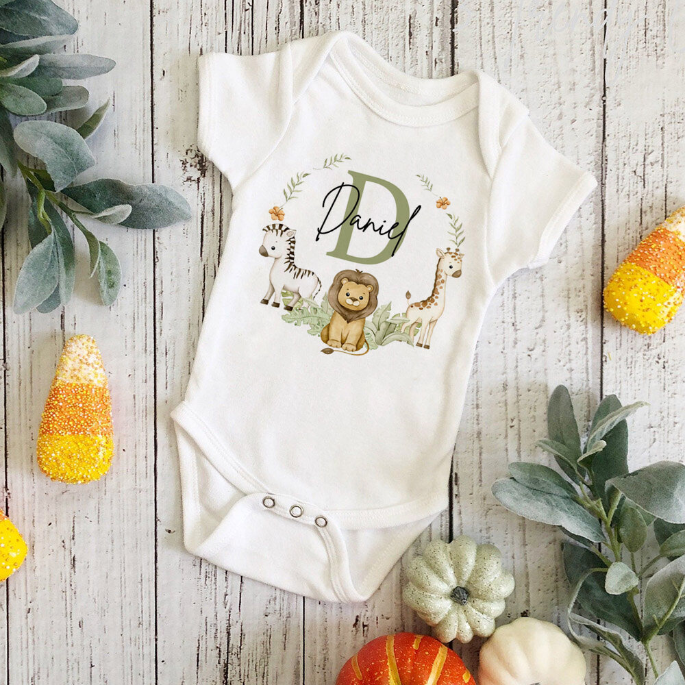 Personalized Baby Jumpsuit Cus - огляд і ціна Baby Clothing Name