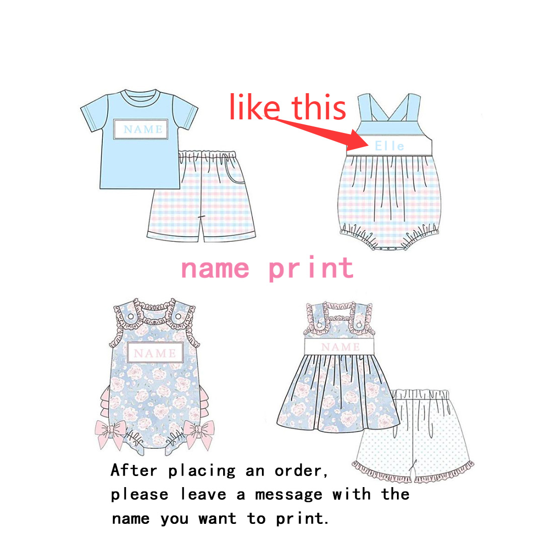 Custom Design Children Matchin - огляд і ціна Baby Clothing Name