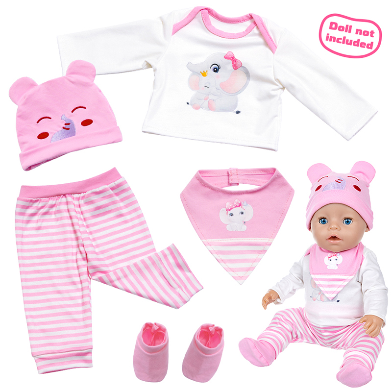 Doll Clothes Set for 16-18 Inc - огляд і ціна Newborn Gift Set