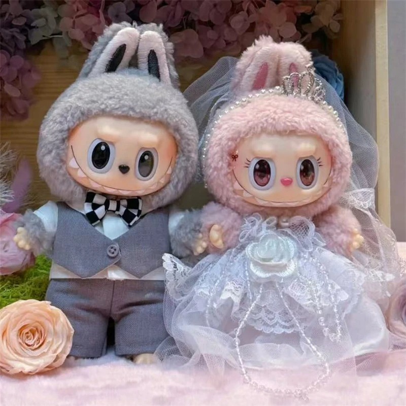 15 17cm For Labubu Doll Weddin - огляд і ціна Baby Clothing