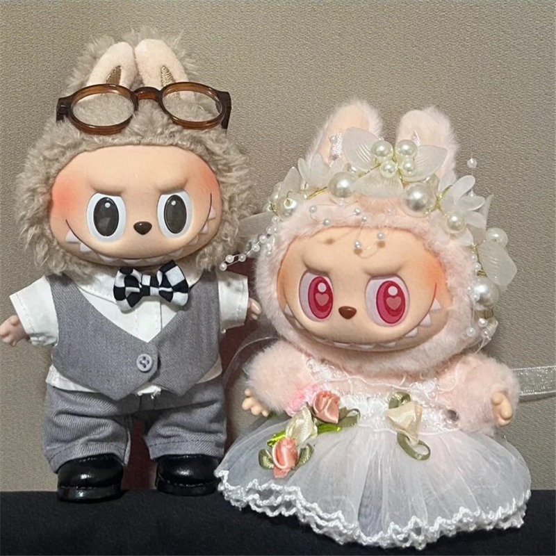15 17cm For Labubu Doll Weddin - огляд і ціна Baby Clothing