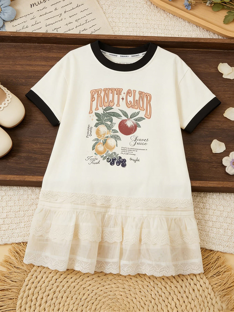 Toddler Girls Fruit Graphic T- - огляд і ціна Baby Clothing H&M