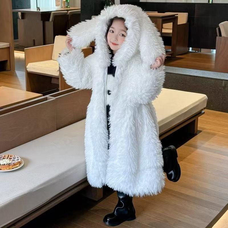 AutumnWinter Girls Fur Coat Ba - огляд і ціна Baby X Clothing
