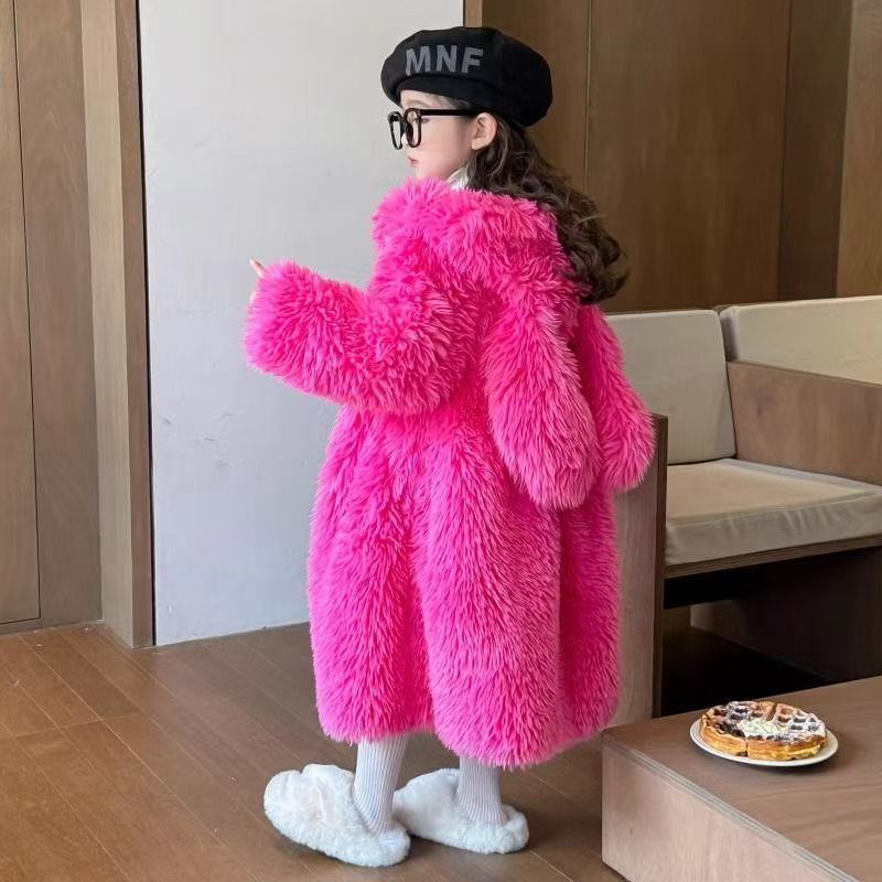 AutumnWinter Girls Fur Coat Ba - огляд і ціна Baby X Clothing