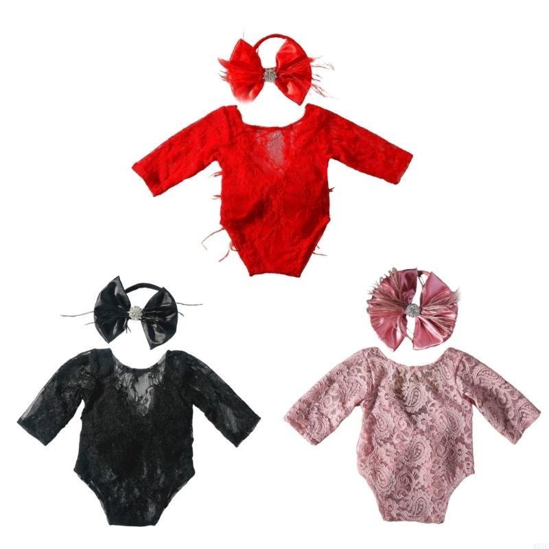 A5YC Beautiful Lace Romper & H - огляд і ціна Baby Clothing Unique