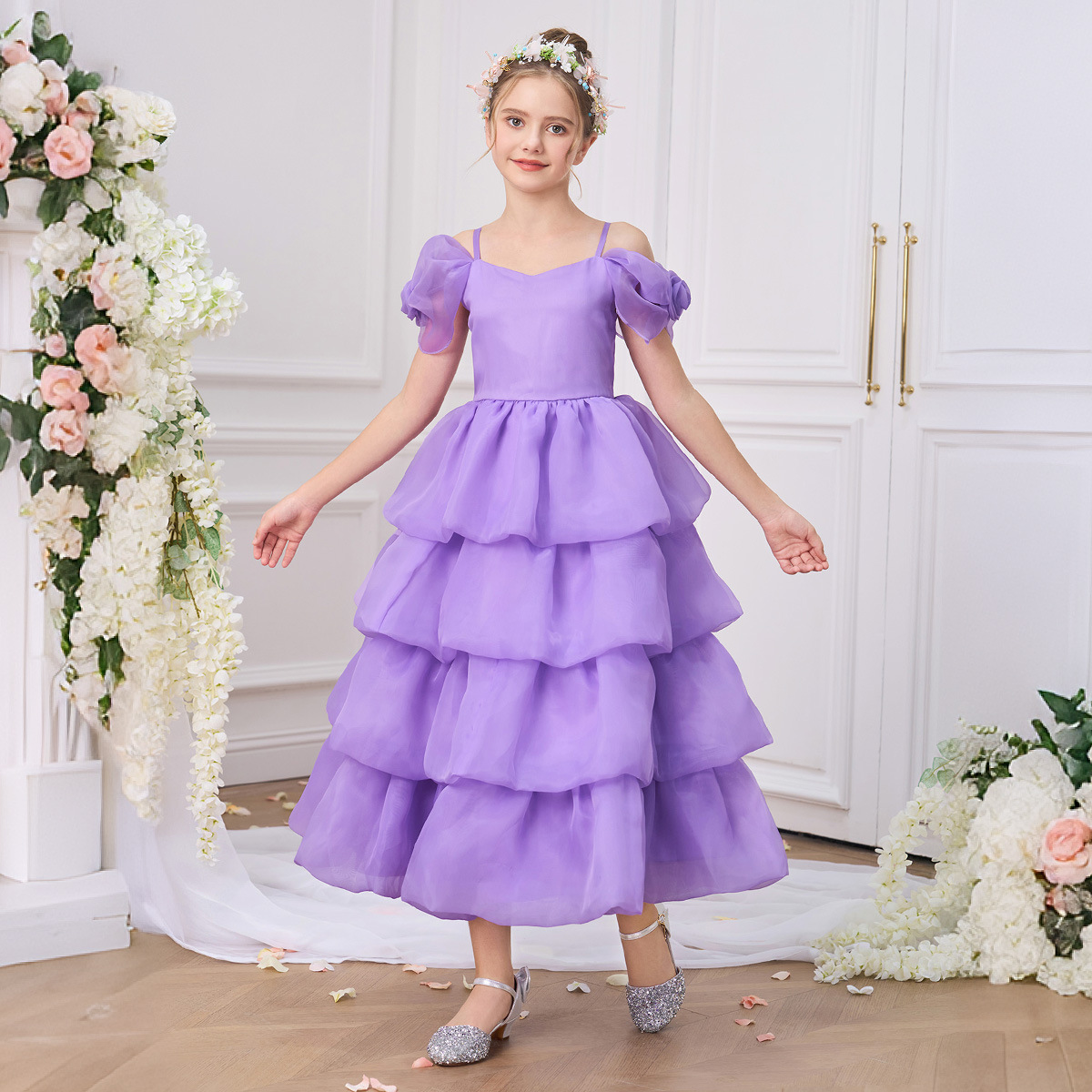 2025 Flower Baby Birthday Girl - огляд і ціна Baby Clothing Layers
