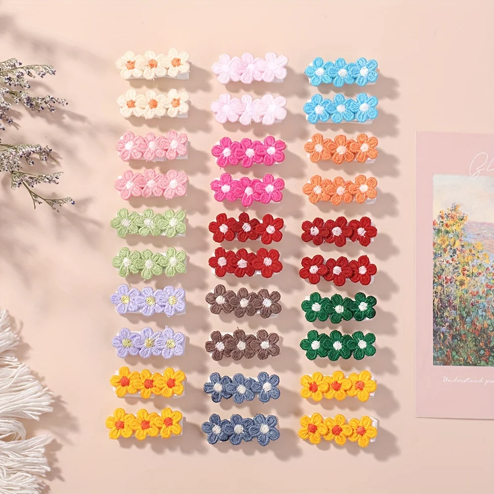 10Pcs/Set Baby Mini Flower Hai - огляд і ціна Newborn Gift Set