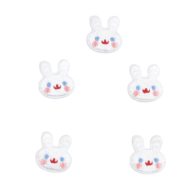10pcs Iron On Rabbit Patches C - огляд і ціна Baby X Clothing