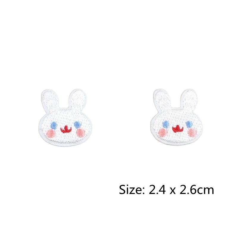 10pcs Iron On Rabbit Patches C - огляд і ціна Baby X Clothing
