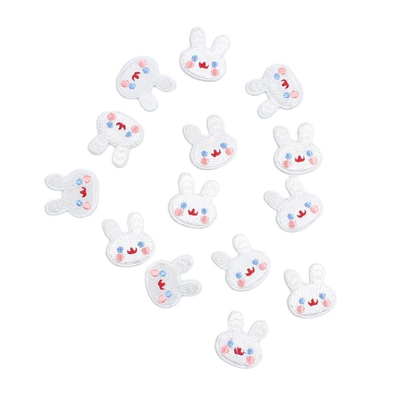 10pcs Iron On Rabbit Patches C - огляд і ціна Baby X Clothing
