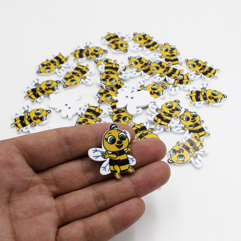 50Pcs New Mixed Cartoon Button - огляд і ціна Baby X Clothing