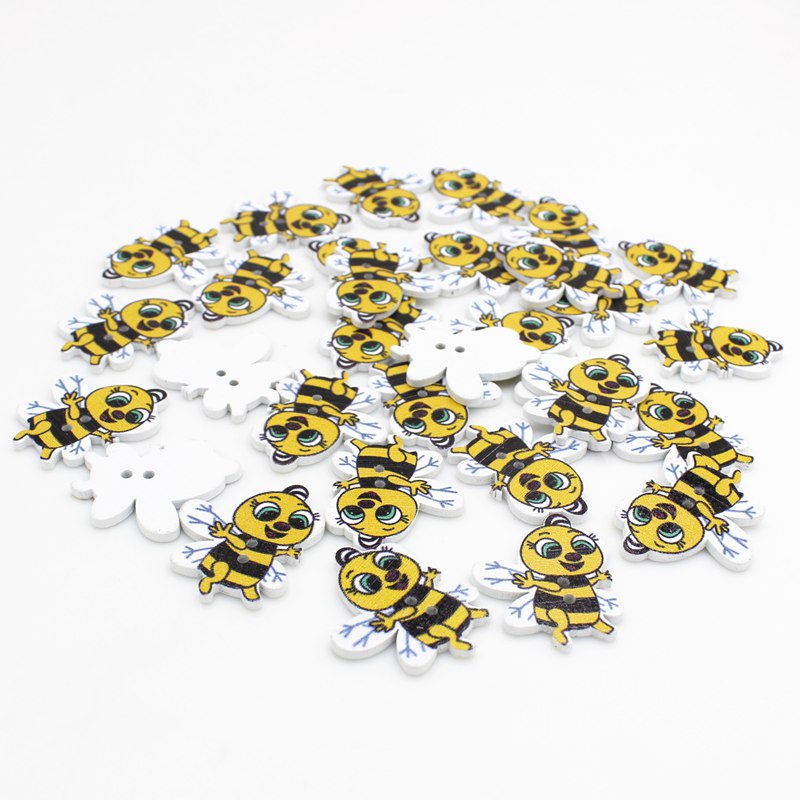 50Pcs New Mixed Cartoon Button - огляд і ціна Baby X Clothing