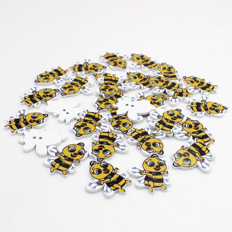 50Pcs New Mixed Cartoon Button - огляд і ціна Baby X Clothing