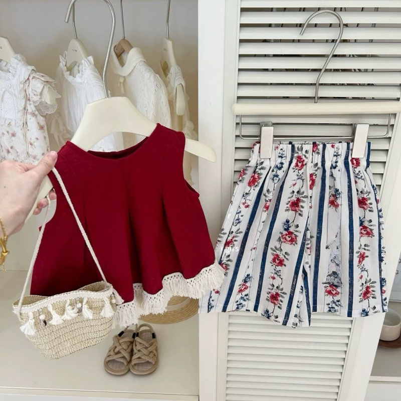 Summer girls' outfit, stylish  - огляд і ціна Baby Clothing Unique