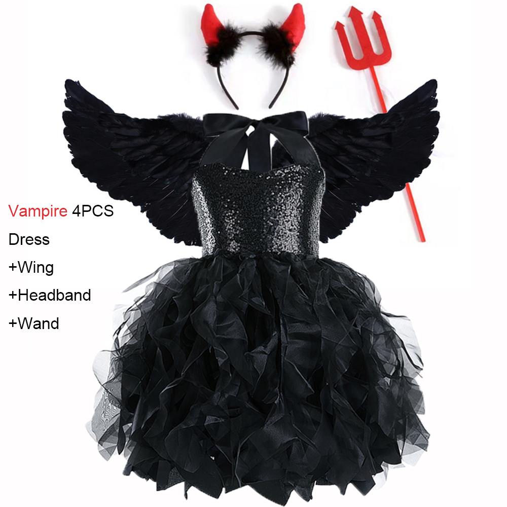 Halloween Vampire Costume Dres - огляд і ціна Baby Clothing Layers