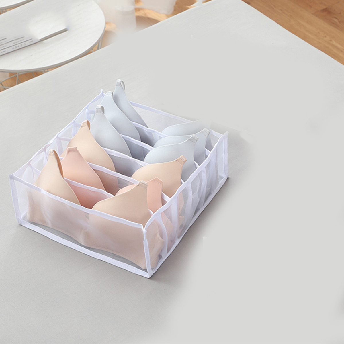 House Storage Box Nylon Mesh B - огляд і ціна Baby Clothing Clearance