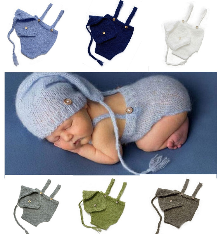 2pcs/set  Crochet Newborn Outf - огляд і ціна Baby Clothing Set