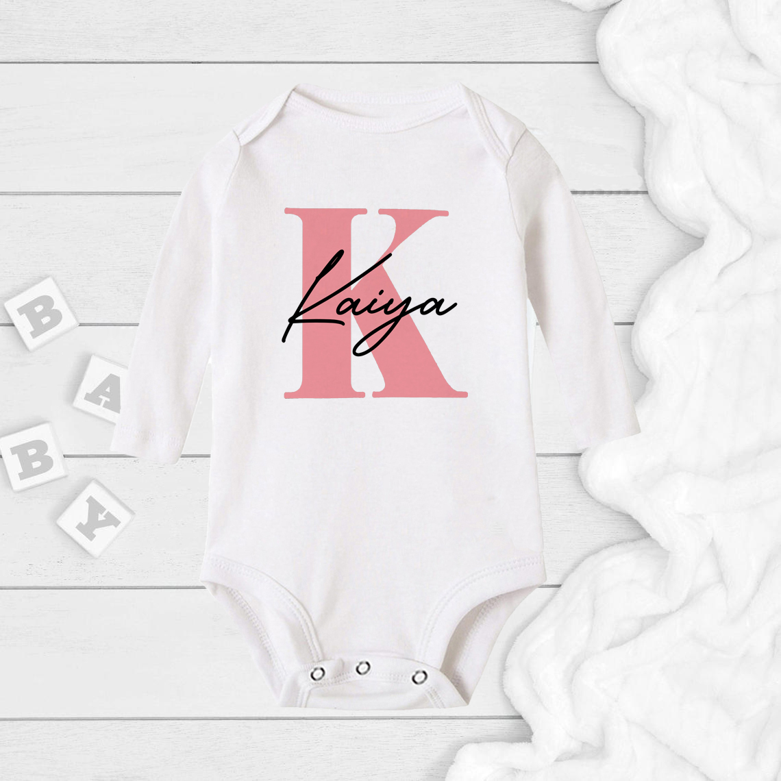 Baby Girl Name Romper Pregnanc - огляд і ціна Baby Clothing Name
