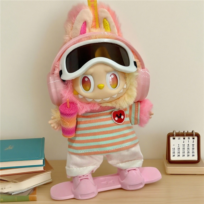 15 17cm For Labubu Doll Outdoo - огляд і ціна Baby Clothing