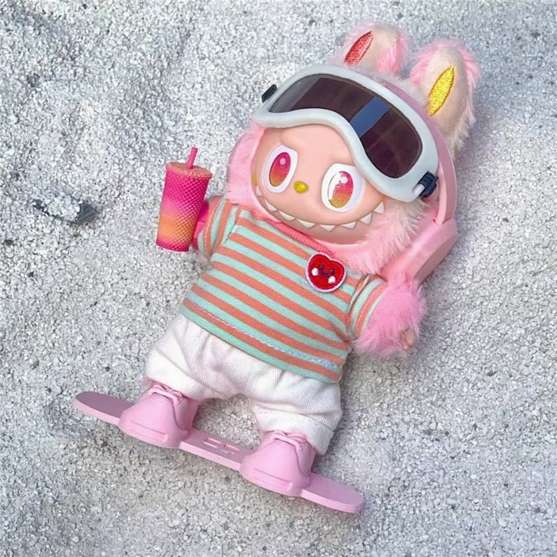 15 17cm For Labubu Doll Outdoo - огляд і ціна Baby Clothing