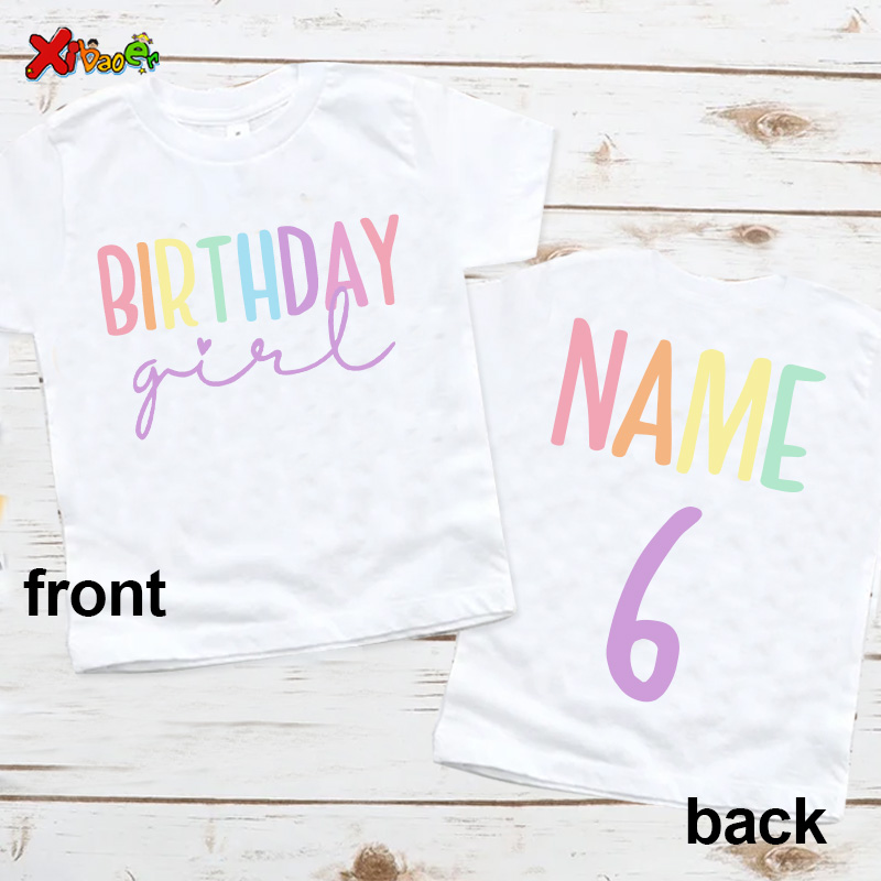 Birthday Girl T Shirt Party Ou - огляд і ціна Baby Clothing Name
