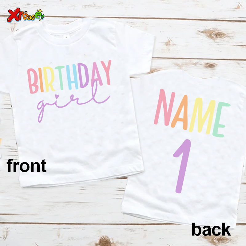 Birthday Girl T Shirt Party Ou - огляд і ціна Baby Clothing Name