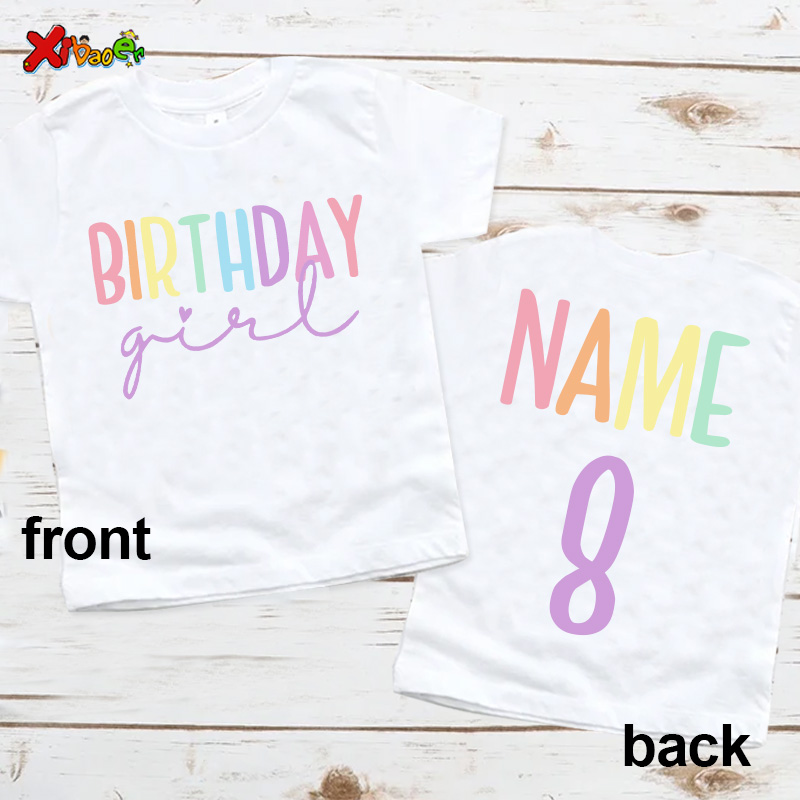 Birthday Girl T Shirt Party Ou - огляд і ціна Baby Clothing Name
